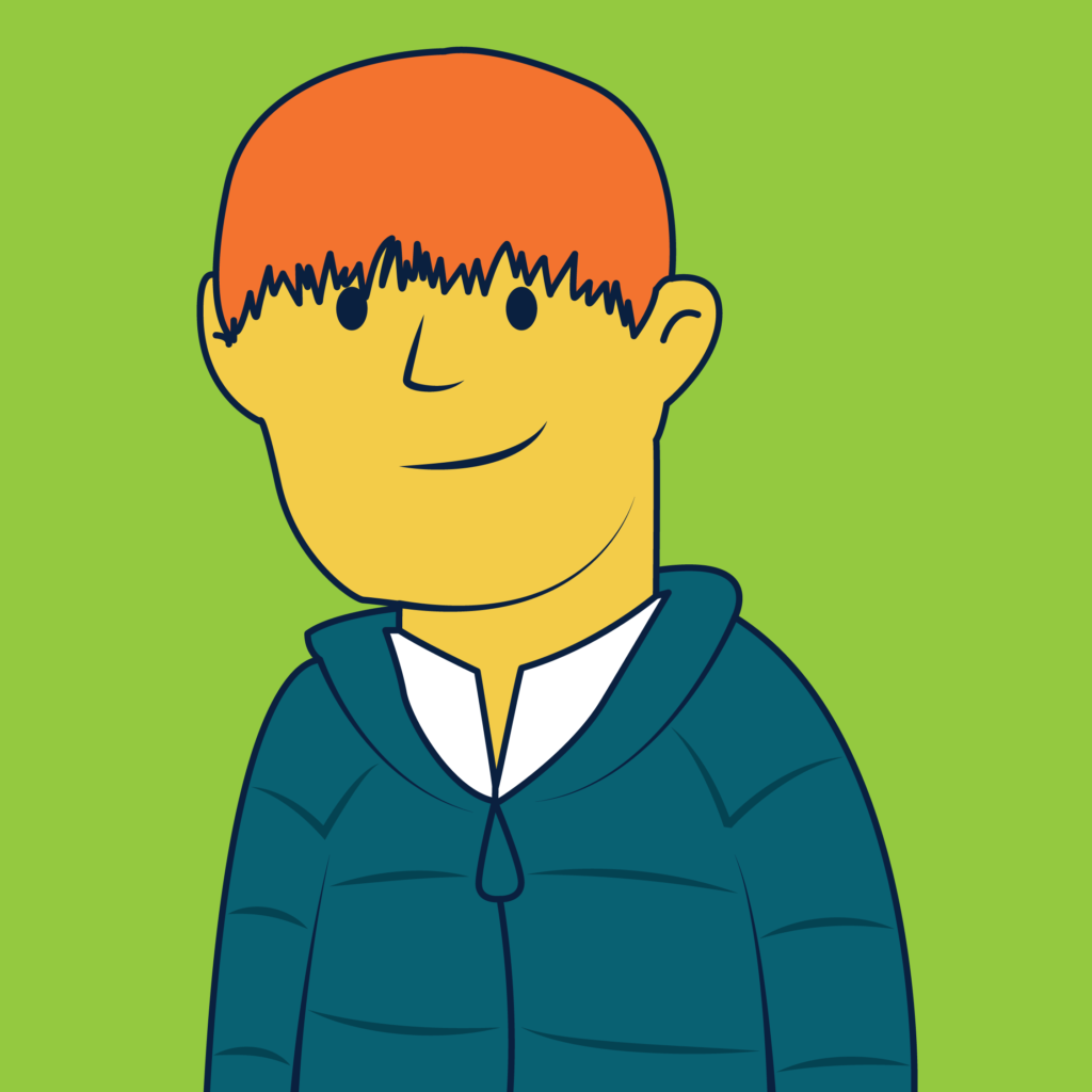 An illustration of Daniel